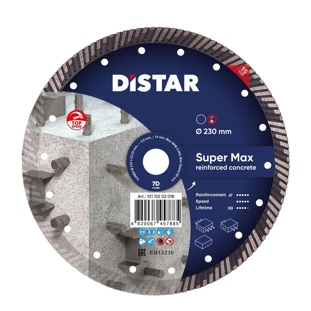 Diamantový kotúč Turbo 230 Super Max 1