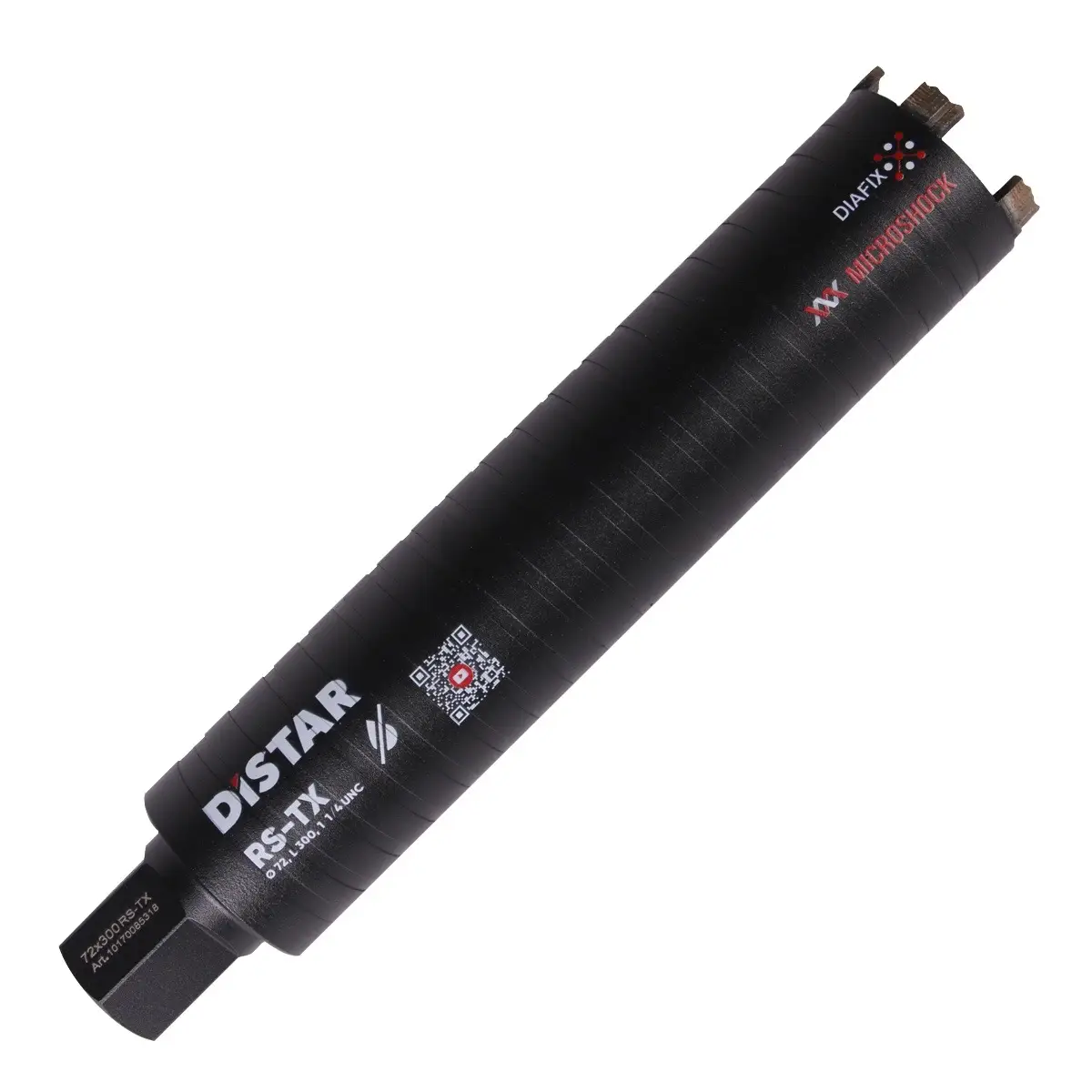 Diamond drill DDS-W 072x300x1 1/4 UNC RS-TX 1