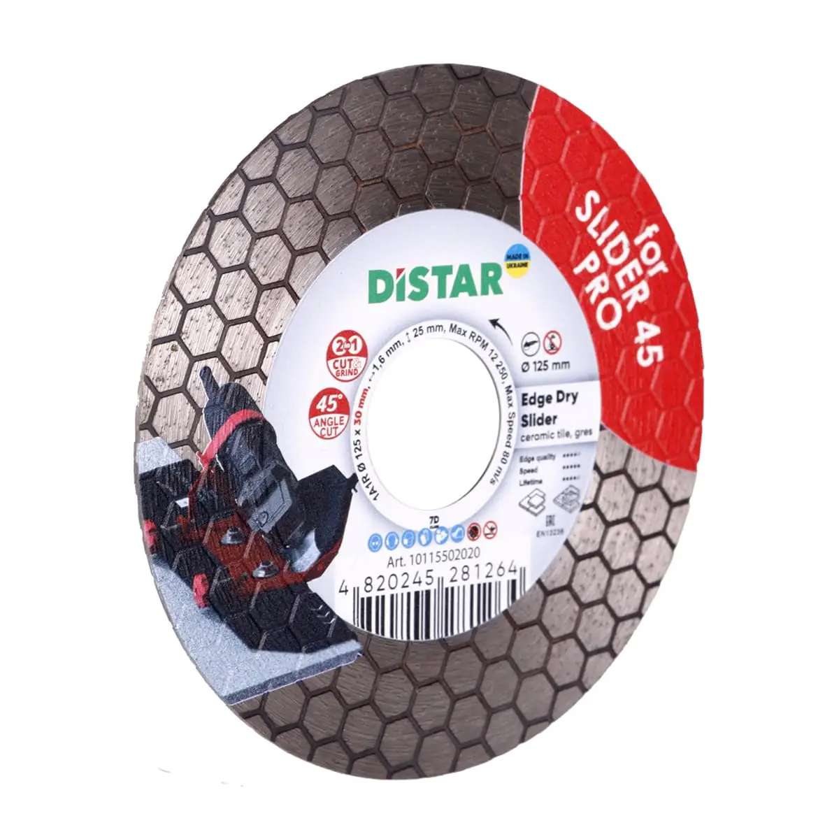 Diamantový kotúč 125x30 Edge Dry Slider 1