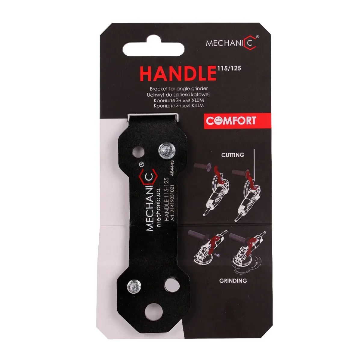 Bracket for angle grinder HANDLE 115-125 1