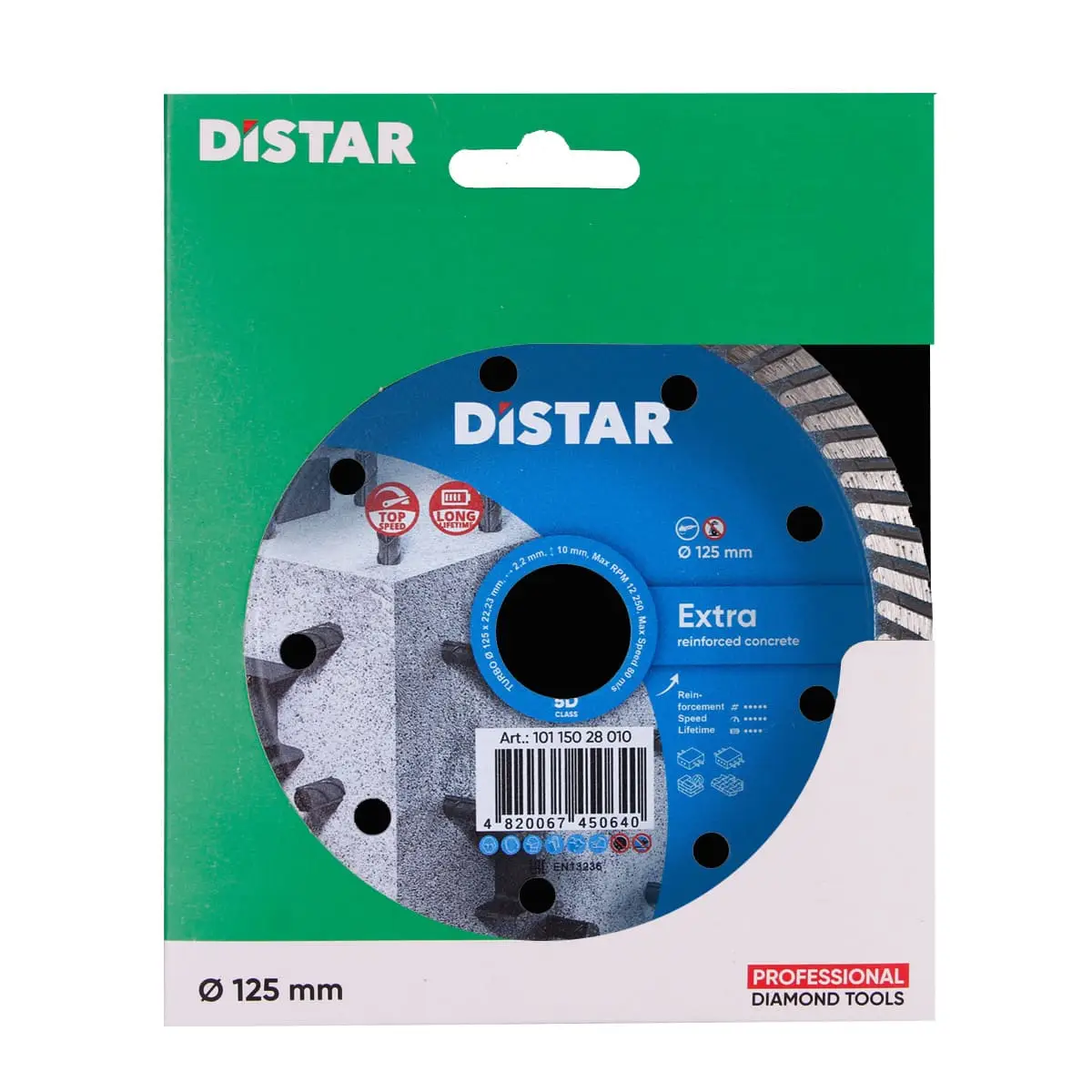 Diamantový kotúč Turbo 125 Extra 1