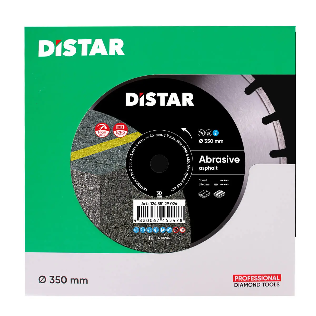 Diamantový kotúč 1A1RSS 350 Bestseller Abrasive 1
