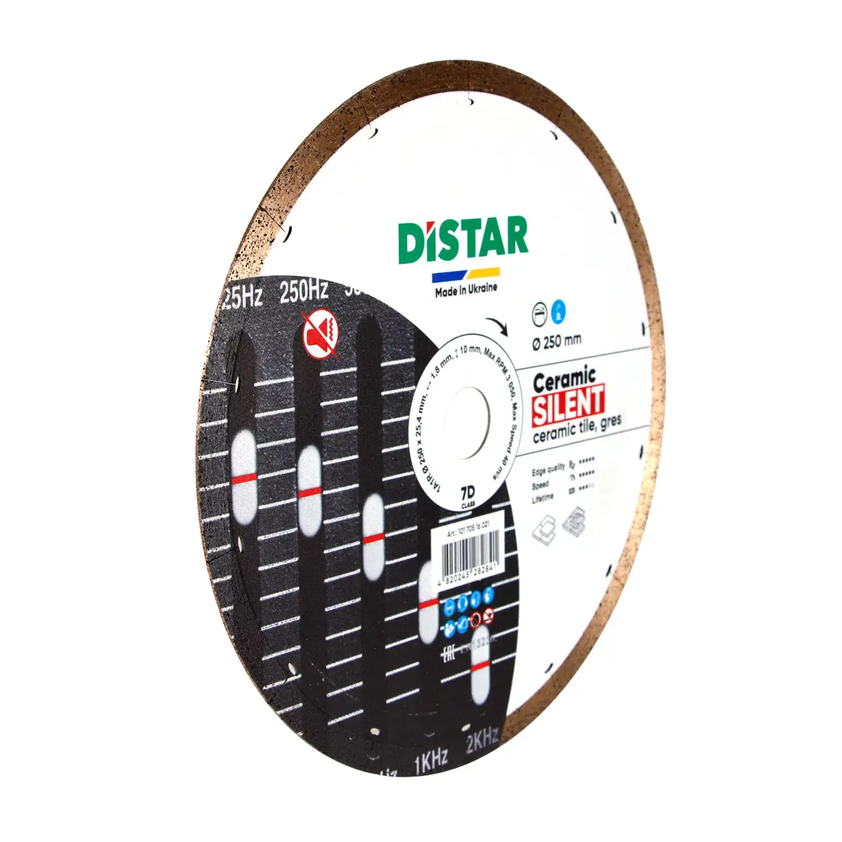 Diamantový kotúč 1A1R 250x25,4 Ceramic Silent 1